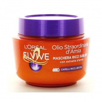 ELVIVE MASCHERA CAPELLI RICCI SUBLIMI 300 ML, DOPO SHAMPOO, S147325, 87291