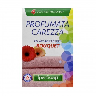 IPERSOAP SACCHETTI PROFUMATI PER ARMADI E CASSETTI BOUQUET 4 PZ , SACCHETTI / VASCHETTE ALIMENTARI, S160919, 87826