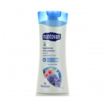 MANTOVANI BAGNOSCHIUMA NEUTRO TALCO E FIORI 400 ML, BAGNO/DOCCIA SCHIUMA, S043626, 87974