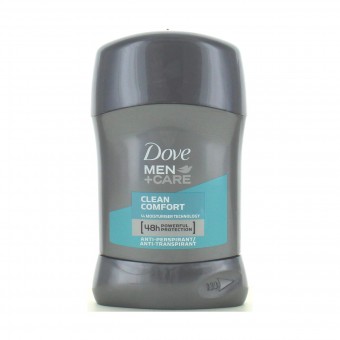 DOVE MEN DEODORANTE STICK 24H CLEAN COMFORT 40 ML, DEODORANTI ANTIODORE PER PERSONA, S083923, 88082
