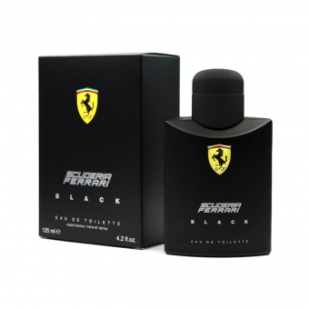 FERRARI SCUDERIA BLACK UOMO EDT VAPO 125 ML, PROFUMI UOMO, S060043, 88146