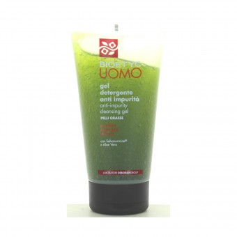 BIOETYC UOMO GEL DETERGENTE ANTI IMPURITA' 150 ML, CURA VISO UOMO, S032735, 88197