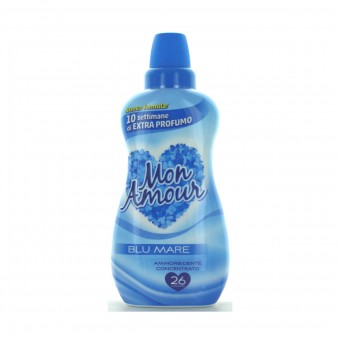 MON AMOUR AMMORBIDENTE CONCENTRATO BLU MARE 26 LAVAGGI 650 ML, AMMORBIDENTI, S154119, 88384