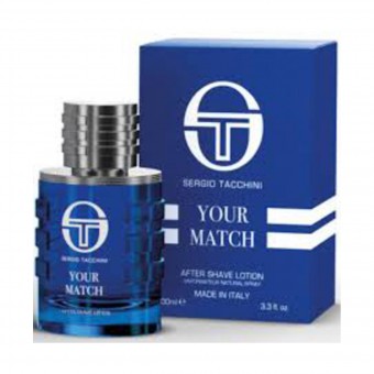 SERGIO TACCHINI UOMO YOUR MATCH AFTER SHAVE LOTION VAPO 100 ML , DOPOBARBA, S157949, 88398