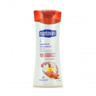 MANTOVANI BAGNOSCHIUMA NEUTRO OLIO DI ARGAN E JASMIN 400 ML, BAGNO/DOCCIA SCHIUMA, S134808, 88424