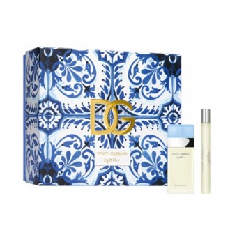 D&G LIGHT BLUE CONFEZIONE DONNA EDT 25 ML + EDT 10 ML , CONFEZIONI REGALO, S161393, 88699