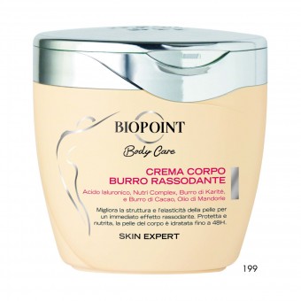 BIOPOINT BODY CARE CREMA CORPO BURRO RASSODANTE VASO 300 ML , TRATTAMENTO CORPO, S161598, 88891