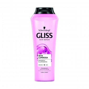 GLISS SHAMPOO SETA LUMINOSA ILLUMINANTE CAPELLI SPENTI 250 ML, SHAMPOO, S161689, 89036