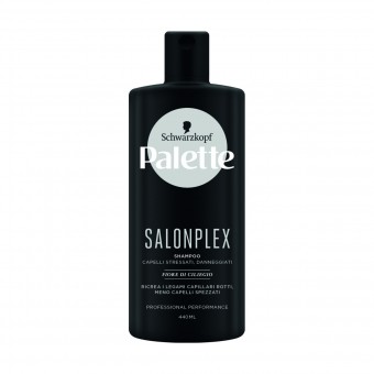 PALETTE SHAMPOO SALON PLEX CAPELLI STRESSATI, DANNEGGIATI, FIORE DI CILIEGIO 440 ML , SHAMPOO, S161802, 89265