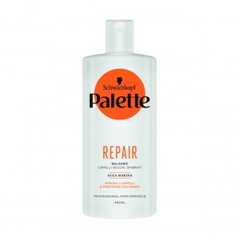 PALETTE BALSAMO REPAIR CAPELLI SECCHI, SFIBRATI, ALGA MARINA 440 ML , DOPO SHAMPOO, S161807, 89270