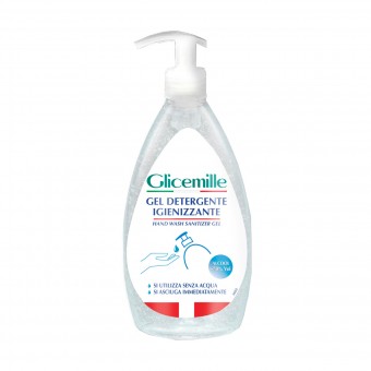 GLICEMILLE GEL DETERGENTE IGIENIZZANTE 70% ALCOOL DISPENSER 500 ML, MEDICAZIONE & PRONTO SOCCORSO, S161949, 89282