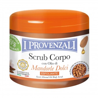 I PROVENZALI MANDORLE DOLCI SCRUB CORPO ESFOLIANTE VASO 600 grammi, TRATTAMENTO CORPO, S161944, 89391