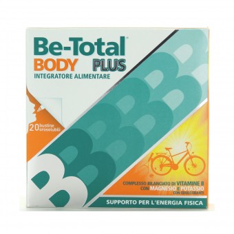 BETOTAL BODY PLUS INTEGRATORE DI VITAMINE B CON MAGNESIO E POTASSIO 20 BUSTINE , 90_01_05, S136337, 89886