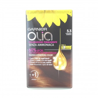 OLIA COLORAZIONE PERMANENTE SENZA AMMONIACA 5,3 CASTANO DORATO, COLORANTI, S114946, 89932