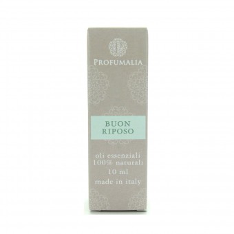 PROFUMALIA OLI ESSENZIALI BUON RIPOSO 100% NATURALI 10 ML , DEODORANTE AZIONE ISTANTANEA, S162432, 90025