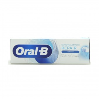 ORAL B DENTIFRICIO GENGIVE & SMALTO REPAIR CLASSICO 75 ML, DENTIFRICI, S154471, 90079