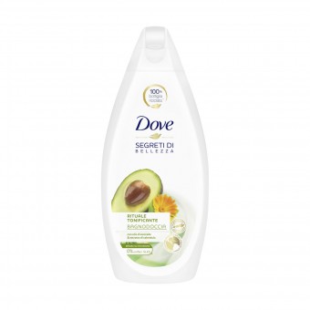 DOVE BAGNODOCCIA RITUALE TONIFICANTE OLIO DI AVOCADO & ESTRATTO DI CALEDULA 450 ML, BAGNO/DOCCIA SCHIUMA, S162360, 90237
