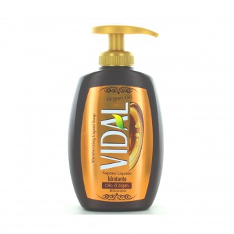 VIDAL SAPONE LIQUIDO MANI ARGAN OIL OLIO DI ARGAN 300 ML., SAPONI, S110028, 90313