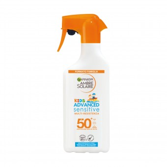 AMBRE SOLAIRE KIDS ADVANCED SENSITIVE MULTI-RESISTENZA TRIGGER IP50+ 300 ML, SOLARI, S162764, 90502
