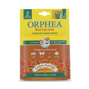 ORPHEA SALVALANA GRANDI ARMADI SANDALO e BERGAMOTTO 2 PZ, INSETTICIDI VOLANTI, S162737, 90519