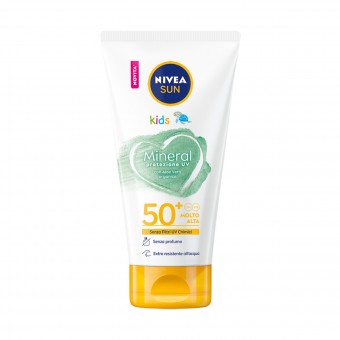 NIVEA SOLARE KIDS MINERAL CON ALOE VERA FP50+ 150 ML, SOLARI, S162812, 90772