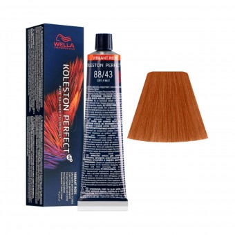 WELLA KOLESTON PERFECT ME PURE NATURALS TINTURA CAPELLI 88/43 BIONDO CHIARO RAME DORATO, COLORANTI, S150808, 90876