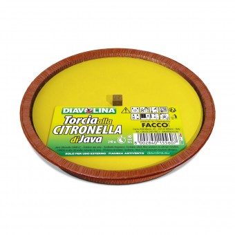 DIAVOLINA TORCIA CITRONELLA DI GIAVA DM 16 CM IN RAME DURATA 10 ORE PER ESTERNO, INSETTICIDI STRISCIANTI, S162965, 91191