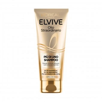 ELVIVE SHAMPOO OLIO STRAORDINARIO PIU' DI UNO SHAMPOO CAPELLI SECCHI 200 ML, SHAMPOO, S163102, 91318