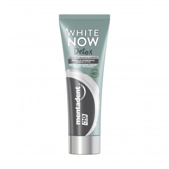 MENTADENT DENTIFRICIO WHITE NOW DETOX ARGILLA MINERALE CARBONE ATTIVO 75 ML , DENTIFRICI, S163179, 91335