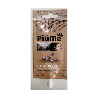 PIUME GEL VISO EFFETTO FILLER INTENSIVO VELENO DI VIPERA E ACIDO IALURONICO MONODOSE 10 APPLICAZIONI , CURA VISO DONNA, S162896, 92692