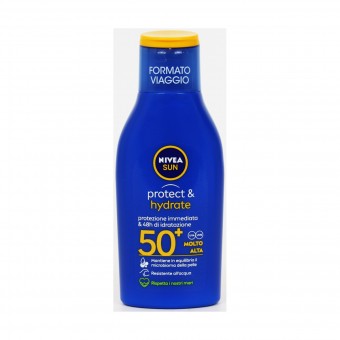 NIVEA SOLARE LATTE PROTECT & HYDRATE FP50+ 100 ML, SOLARI, S153014, 92885