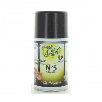 FRESH AROMA DEO MATIC RICARICA SPRAY N°5 AIRMATIC 250 ML (PER DIFFUSORE AUTOMATIC), DEODORANTE AZIONE ISTANTANEA, S125919, 92919