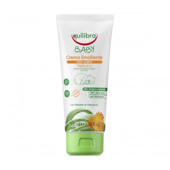 EQUILIBRA BABY CREMA EMOLLIENTE VISO-CORPO DELICATA TUBO 100 ML, IGIENE PRIMA INFANZIA, S163562, 93205