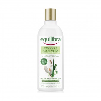 EQUILIBRA COCCO&ALOE VERA BALSAMO IDRATANTE CAPELLI NORMALI E SECCHI 300 ML, DOPO SHAMPOO, S163555, 93260