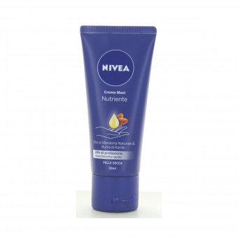 NIVEA HAND CREMA MANI NUTRIENTE OLIO DI MANDORLA MINI SIZE 30 ML, CREME E GEL MANI, S045305, 93363
