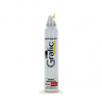 GRAFIC SPUMA TENUTA EXTRA FORTE MEGAVOLUME 200 ML , FISSATIVI, S005505, 93517