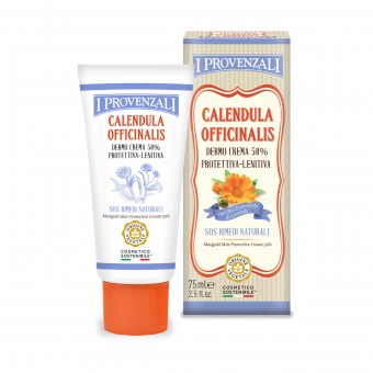 I PROVENZALI CALENDULA OFFICINALIS DERMO CREMA PROTETTIVA - LENITIVA TUBO 75 ML , TRATTAMENTO CORPO, S163704, 93532