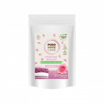 NATURA AMICA PURO HOME CARE PROFUMA BUCATO CONCENTRATO BIOLOGICO ROSA DAMASCENA e VANIGLIA BUSTA 20 LAVAGGI, TRATTAMENTO BUCATO, S154830, 93637