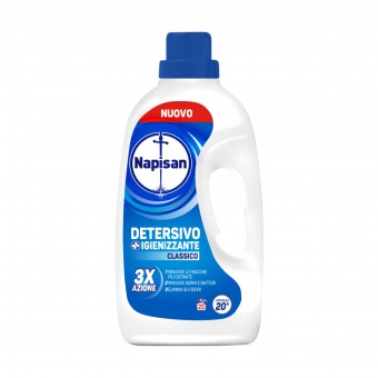 NAPISAN DETERSIVO IGIENIZZANTE LIQUIDO LAVATRICE CLASSICO 23 LAVAGGI, BUCATO LAVATRICE, S163908, 94161
