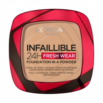 L'OREAL FONDOTINTA INFAILLIBLE POWDER COMPATTO 24H COLORE 140, VISO, S161753, 94493