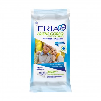 FRIA SENIOR IGIENE CORPO 24 PANNI MAXI CM 22x25, SALVIETTINE, S164094, 94670
