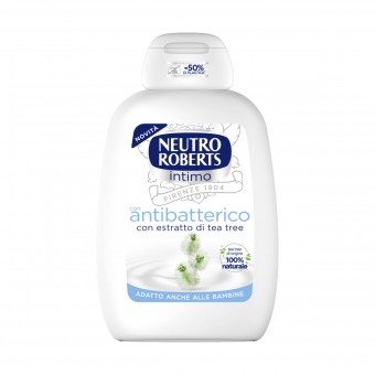 NEUTRO ROBERTS INTIMO ANTIBATTERICO CON ESTRATTO DI TEA TREE 200 ML, IGIENE INTIMA, S044105, 94848