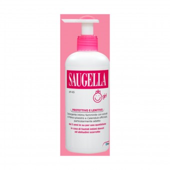 SAUGELLA GIRL pH4,5 PROTETTIVO e LENITIVO 200 ML , IGIENE INTIMA, S164158, 94901