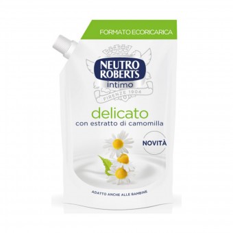 NEUTRO ROBETRS INTIMO DELICATO CON ESTRATTO DI CAMOMILLA ECORICARICA BUSTA 400 ML, IGIENE INTIMA, S164198, 94955