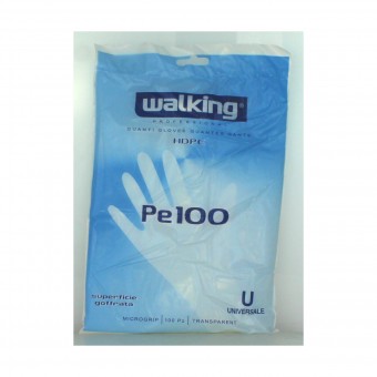 WALKING GUANTI IN HD PER FRUTTA E VERDURA 100 PZ.0717 , GUANTI, S041744, 95041
