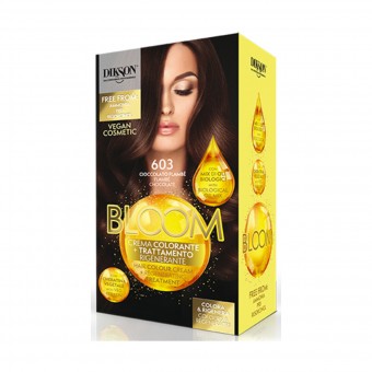 DIKSON BLOOM CREMA COLORANTE+TRATTAMENTO RIGENERANTE 603 CIOCCOLATO FLAMBE', COLORANTI, S164384, 95457
