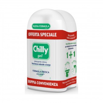 CHILLY INTIMO DETERGENTE GEL 200 ML x 2 PEZZI, IGIENE INTIMA, S164435, 95868