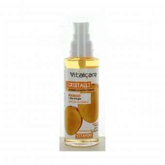 VITALCARE VITAMINS CRISTALLI LIQUIDI MANGO+CHERATINA NUTRIENTE & RISTRUTTURANTE TUTTI I TIPI DI CAPELLI 100 ML, LOZIONI TRATTANTI, S164428, 95889