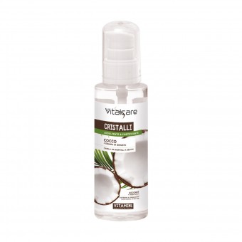 VITALCARE VITAMINS CRISTALLI LIQUIDI COCCO + ESTRATTO DI ZANZERO ADDOLCENTE & FORTIFICANTE CAPELLI DA NORMALI A SECCHI 100 ML, LOZIONI TRATTANTI, S164431, 95903