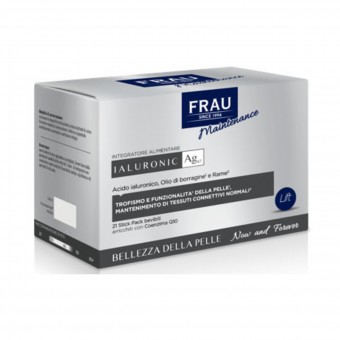 FRAU MAINTENANCE IALURONIC Ag ACIDO IALURONICO, OLIO DI BORRAGINE e RAME 21 STICK BEVIBILI INTEGRATORE ALIMENTARE , INTEGRATORI, S164536, 95986